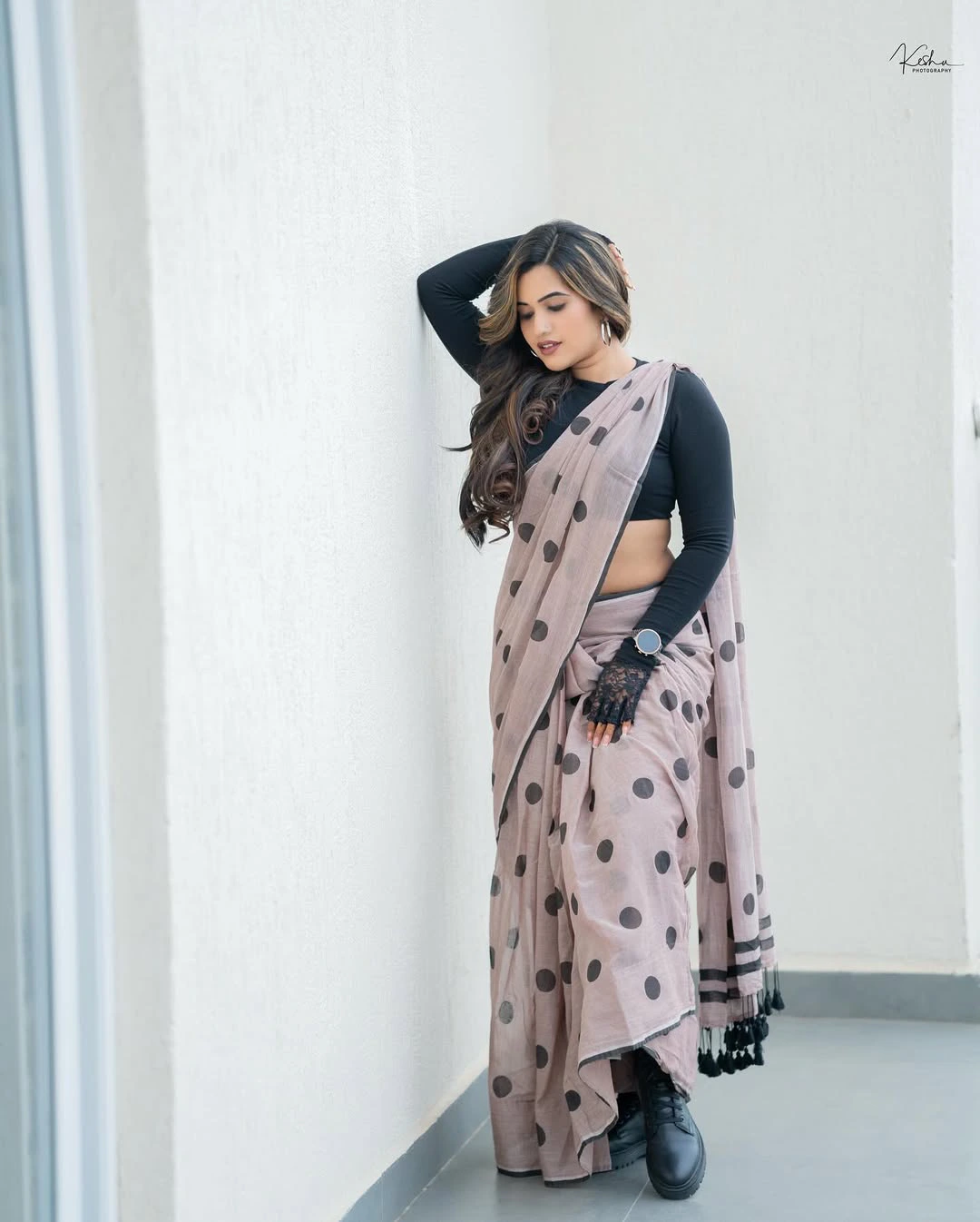 Sravanthi Chokarapu Stylish Looks in Saree