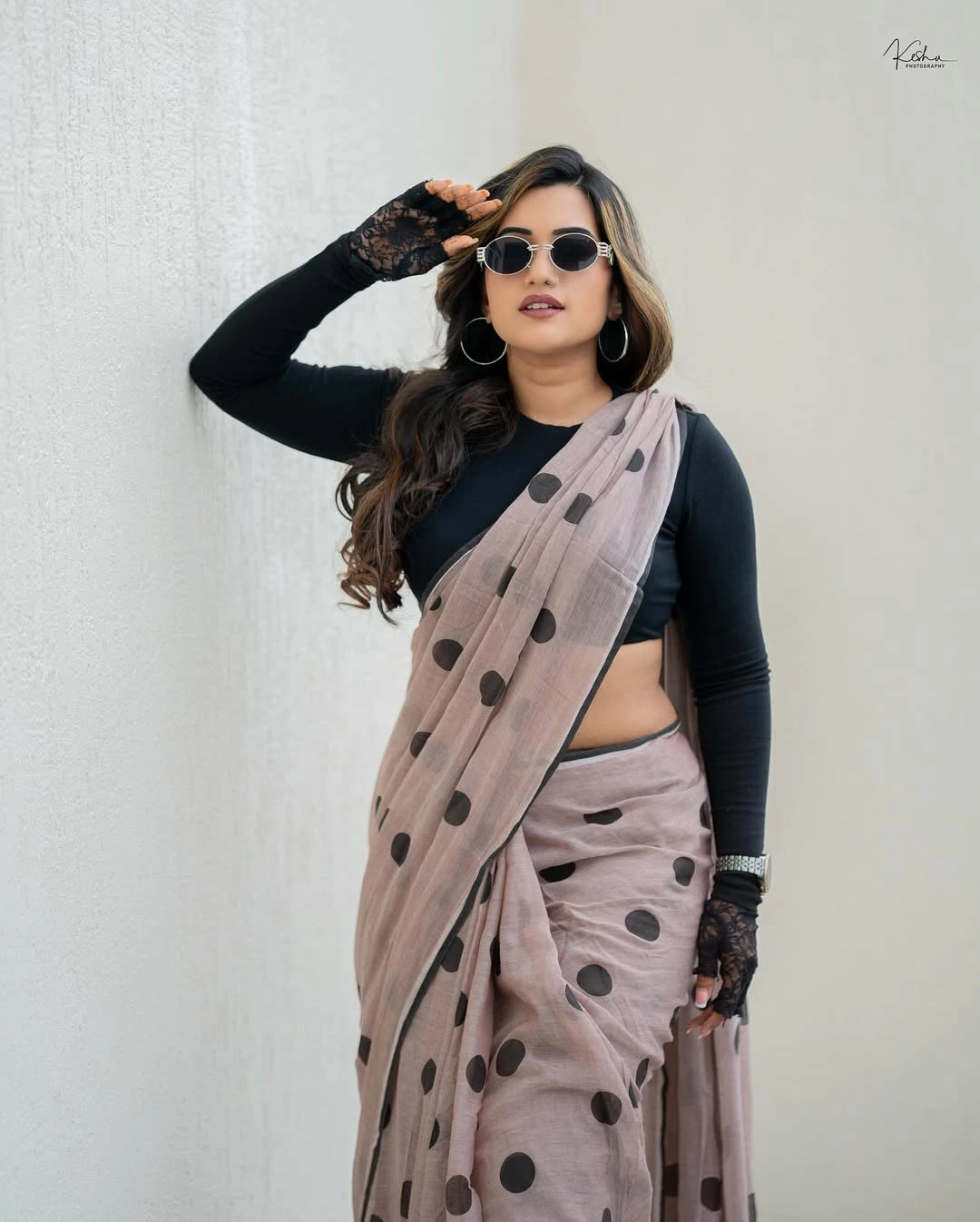 Sravanthi Chokarapu Stylish Looks in Saree
