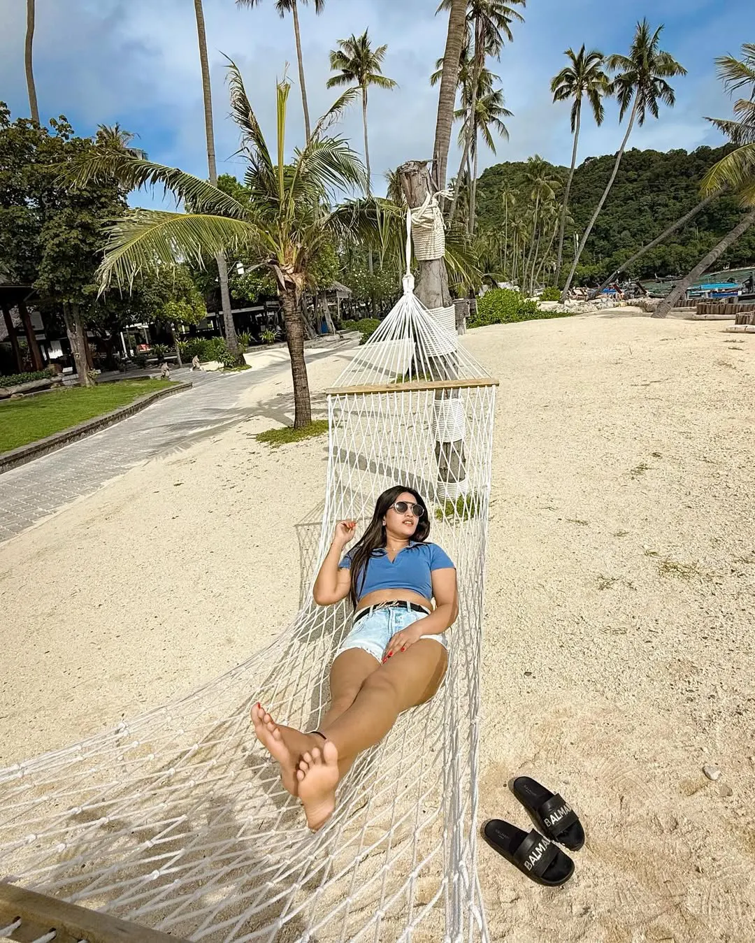 Sravanthi Chokarapu Enjoying in Thailand