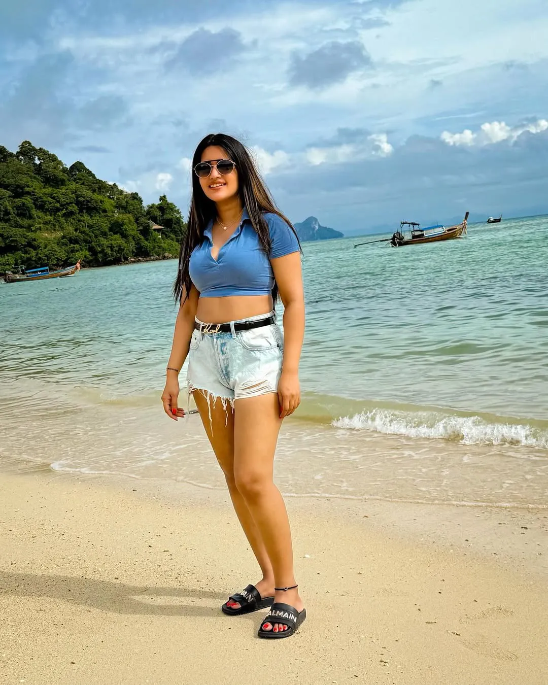 Sravanthi Chokarapu Enjoying in Thailand