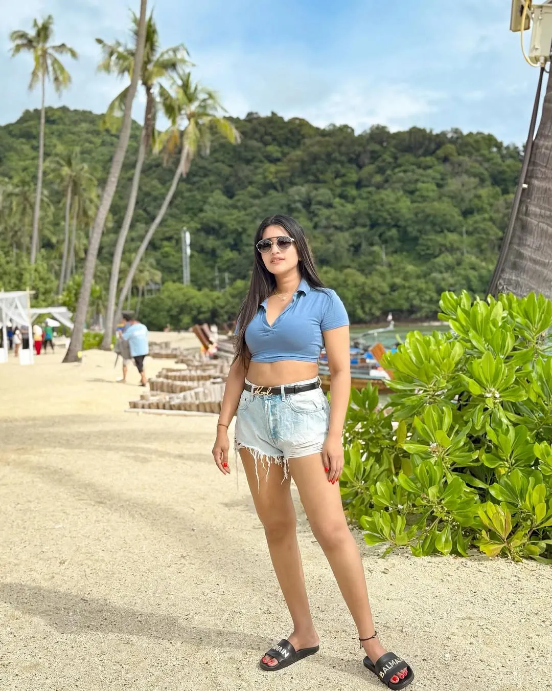 Sravanthi Chokarapu Enjoying in Thailand