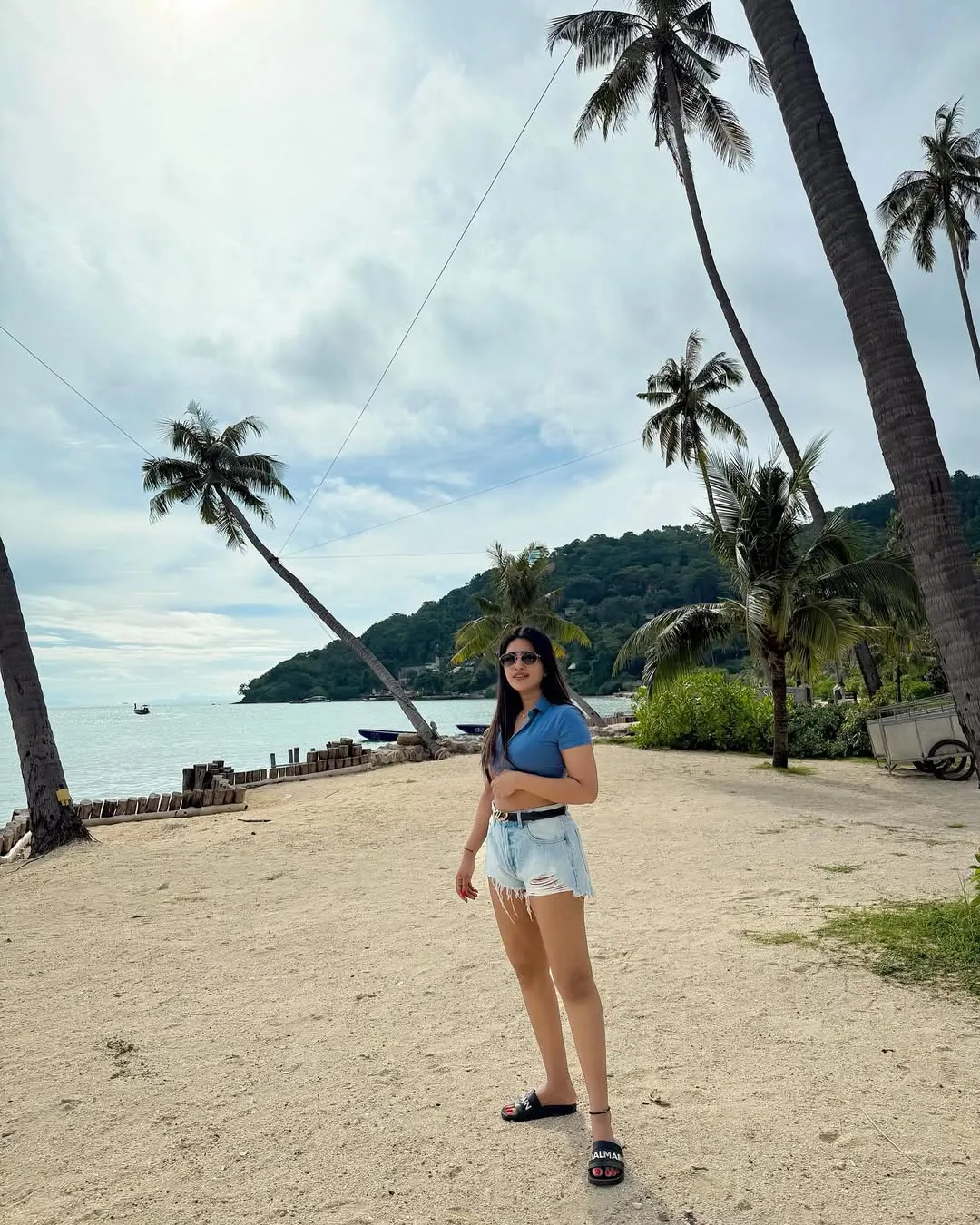 Sravanthi Chokarapu Enjoying in Thailand