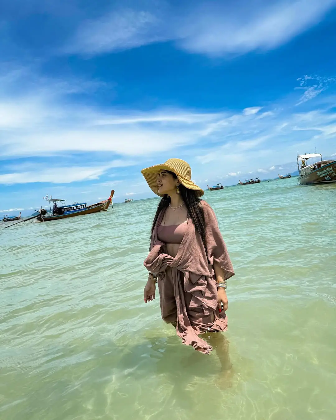 Sravanthi Chokarapu Enjoying Summer Vacation in Thailand