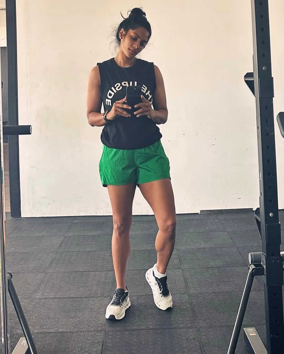 Sriya Reddy Gym Selfies