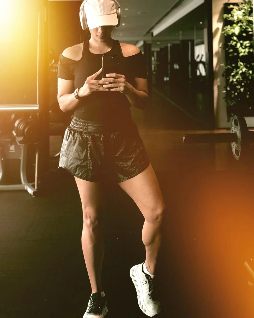 Sriya Reddy Gym Selfies