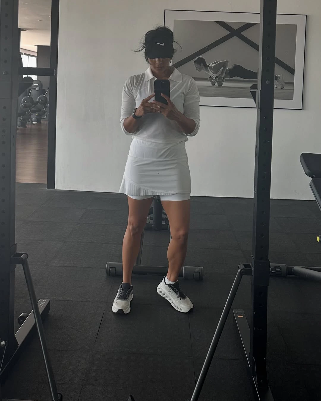 Sriya Reddy Gym Selfies