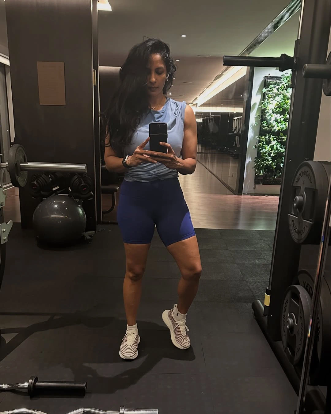 Sriya Reddy Gym Selfies