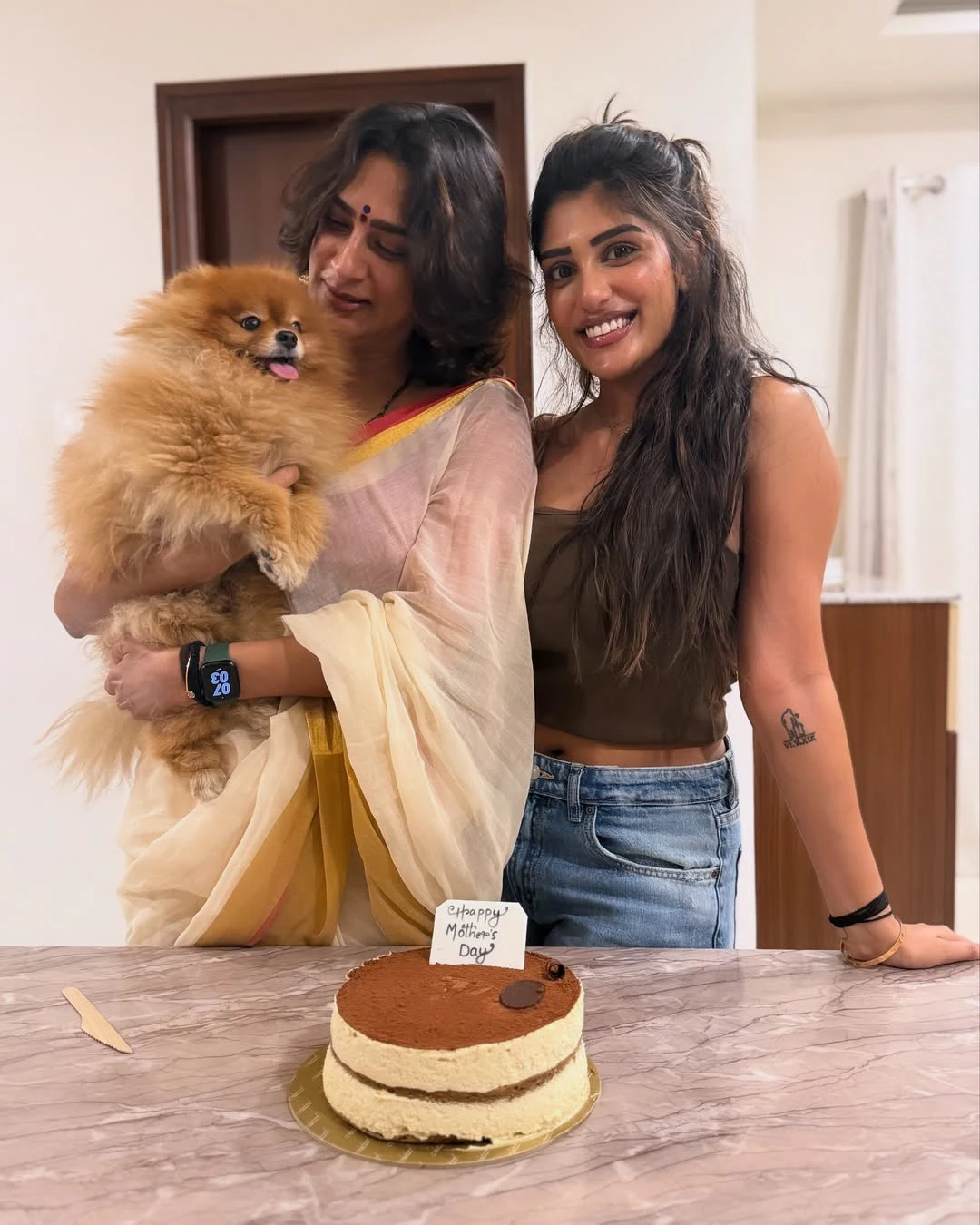 Surekhavani and Supritha Celebrated Mothers Day Celebrations