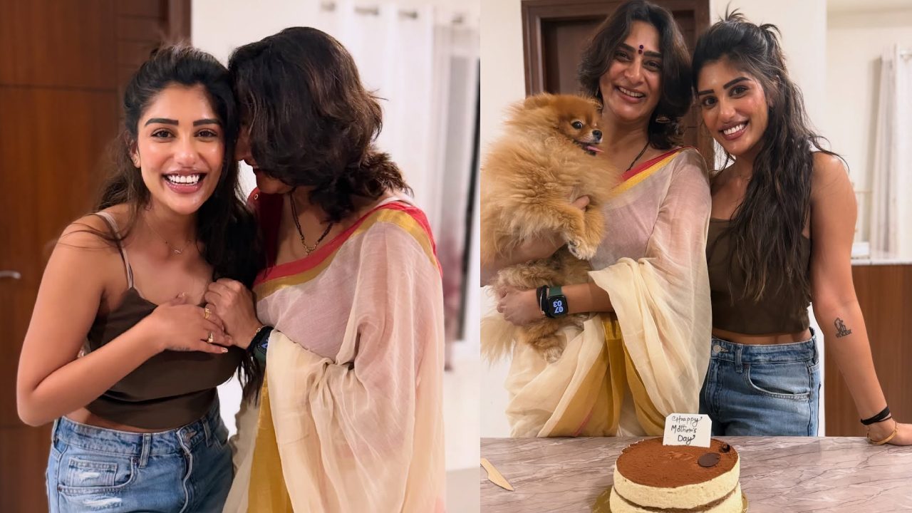 Surekhavani – Supritha : తల్లి సురేఖవాణితో కలిసి మదర్స్ డే సెలబ్రేట్ చేసుకున్న సుప్రీత.. ఫోటోలు వైరల్..