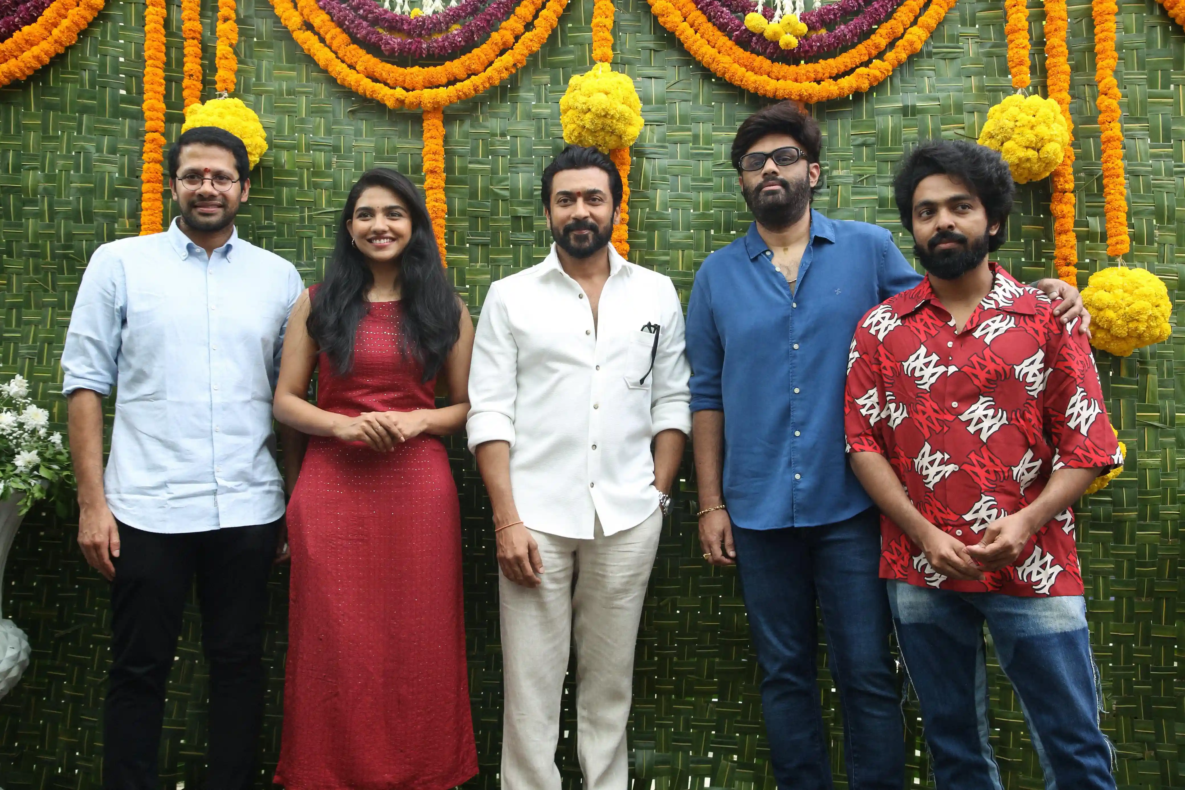 Suriya First Telugu Movie Opening