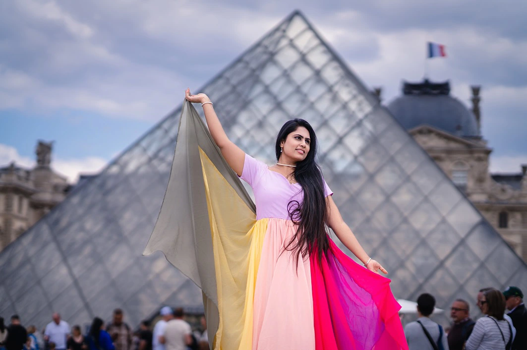 Dil Raju Wife Tejaswini Vygha Enjoying Summer Vacation in Paris
