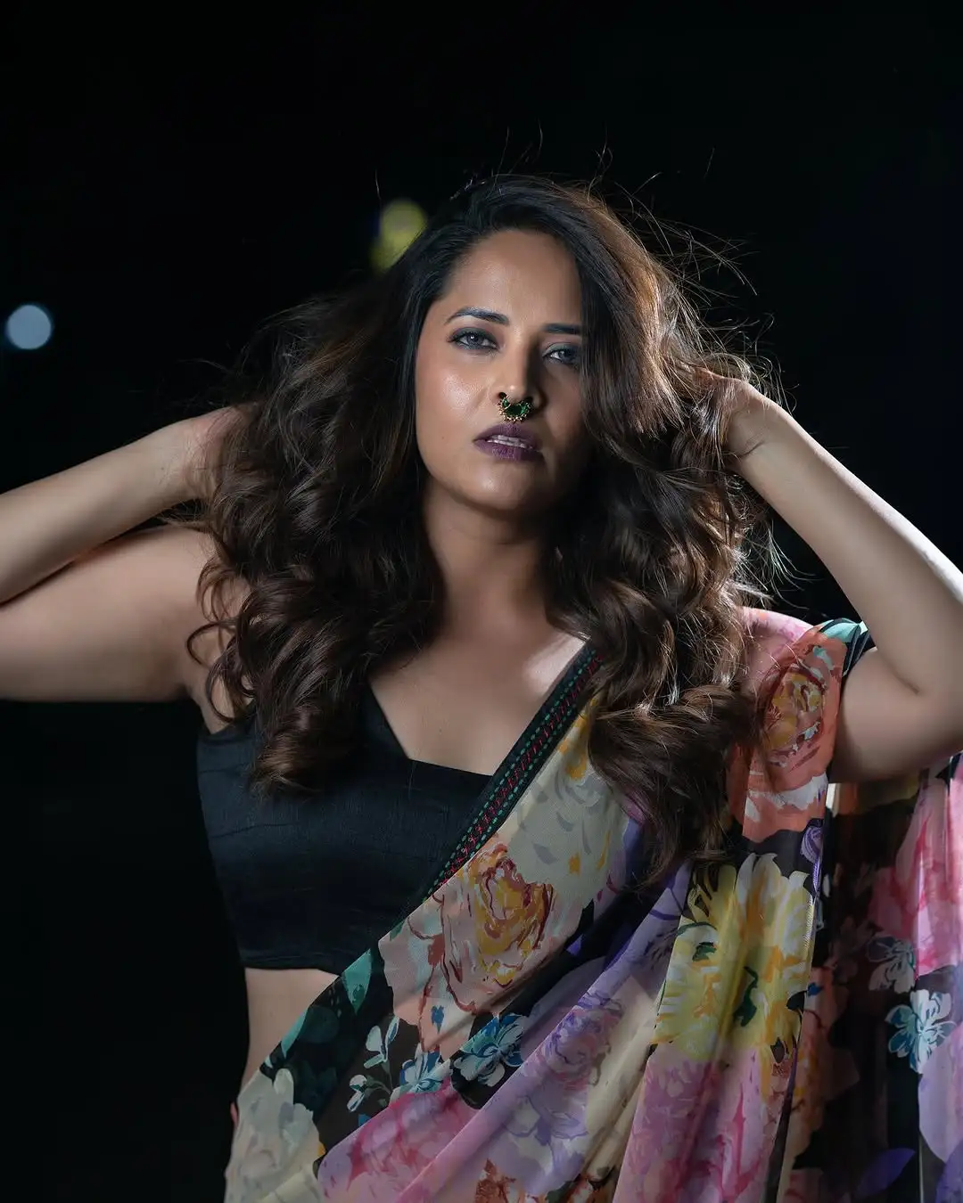 Traditional elegance redefined by Anasuya Bharadwaj in her latest shoot