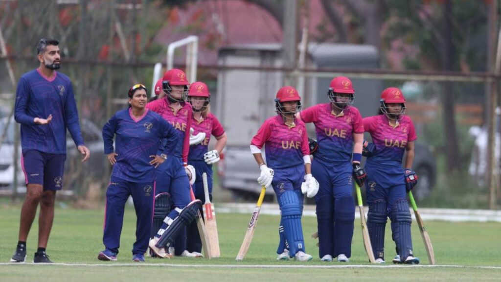 UAE Women retire out all ten batters in 163 run win over Qatar