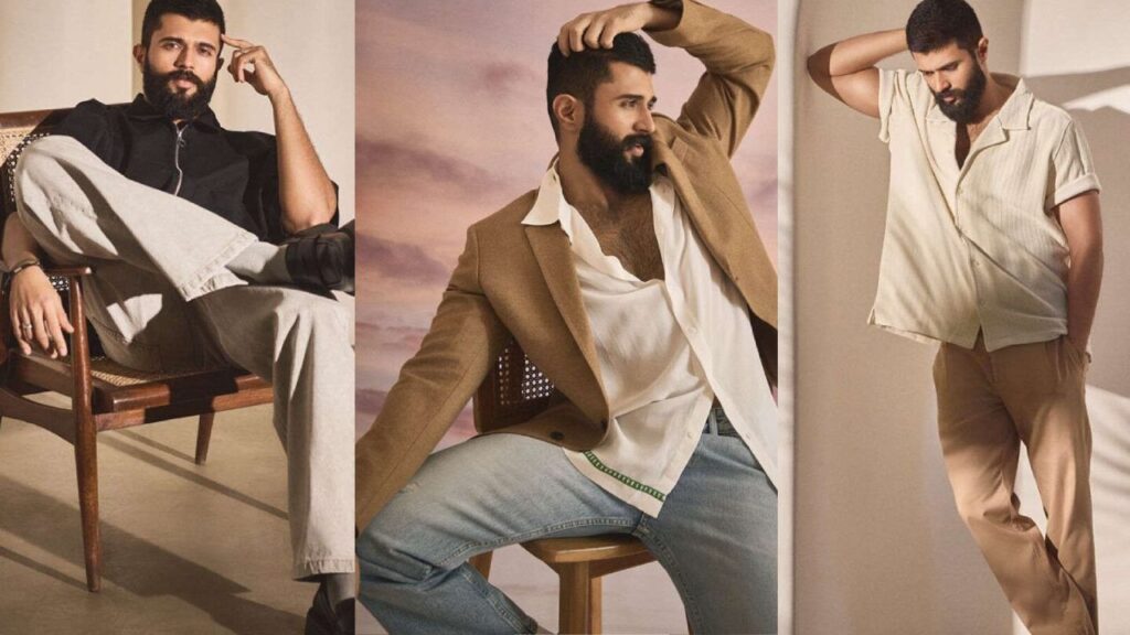 Vijay Deverakonda Stylish Looks for Filmfare Magazine