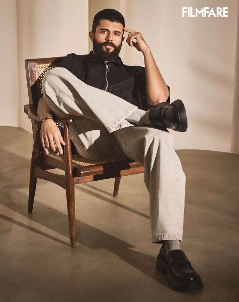 Vijay Deverakonda Stylish Looks for Filmfare Magazine