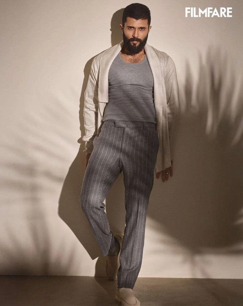 Vijay Deverakonda Stylish Looks for Filmfare Magazine