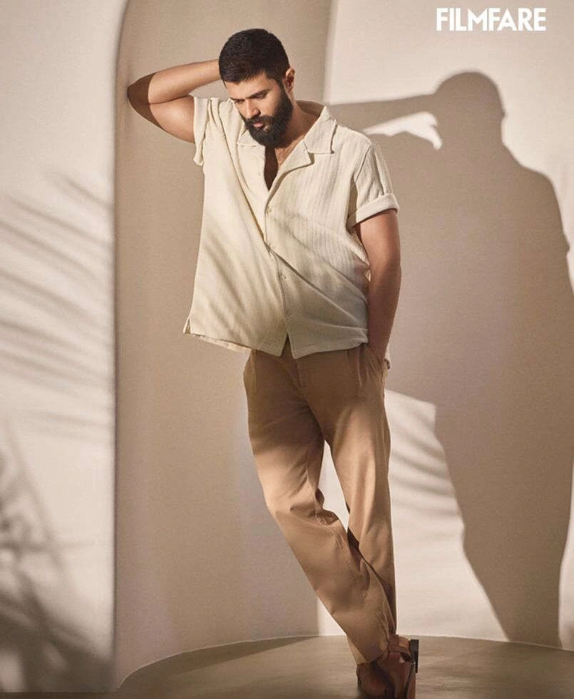 Vijay Deverakonda Stylish Looks for Filmfare Magazine