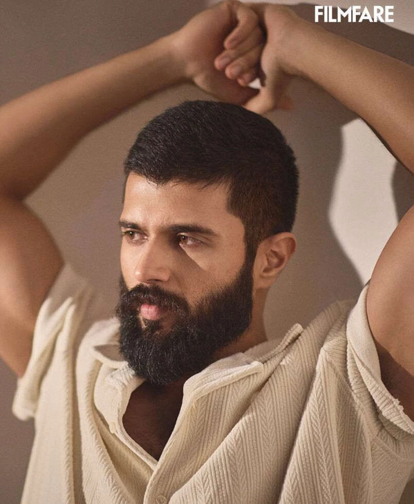 Vijay Deverakonda Stylish Looks for Filmfare Magazine