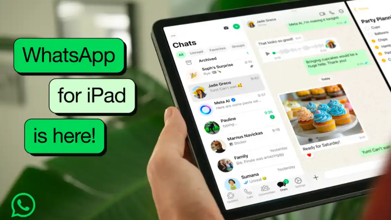 WhatsApp iPad : పండగ చేస్కోండి.. ఐప్యాడ్ యూజర్ల కోసం వాట్సాప్ వచ్చేసిందోచ్.. ఇలా డౌన్లోడ్ చేసుకోండి..! WhatsApp iPad : పండగ చేస్కోండి.. ఐప్యాడ్ యూజర్ల కోసం వాట్సాప్ వచ్చేసిందోచ్.. ఇలా డౌన్లోడ్ చేసుకోండి..!