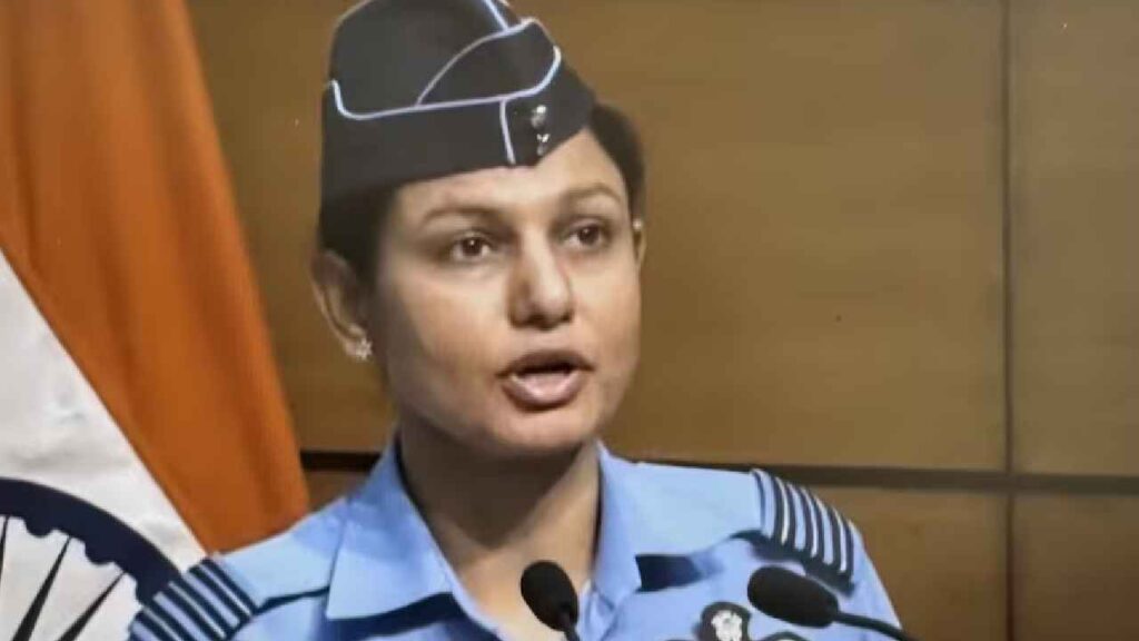 Wing Commander Vyomika Singh