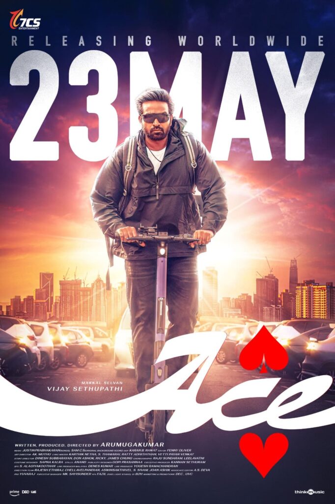 Vijay Sethupathi Next Movie Ace Releasing in Tamil and Telugu 
