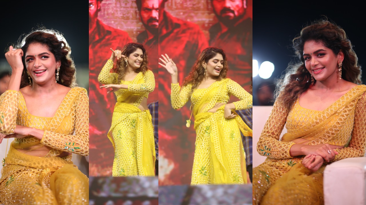 Aditi Shankar : స్టేజిపై స్టెప్పులతో అదరగొట్టిన డైరెక్టర్ శంకర్ కూతురు.. అదితి శంకర్ ఫొటోలు వైరల్..