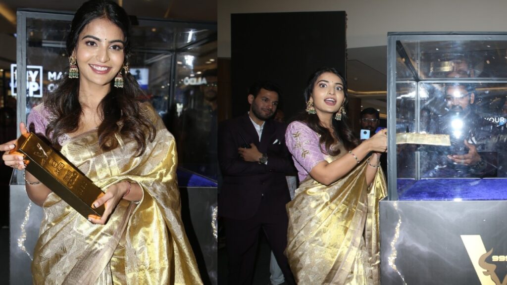 Ananya Nagalla attends Opening of Gold Bar Challenge Game