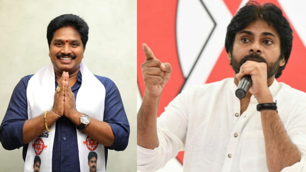 Janasena Party Suspends Atti Satyanarayana Regarding Theaters Issue