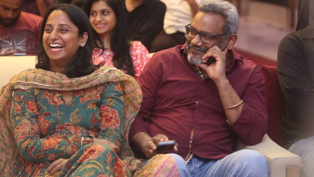 Nani Sister Deepthi and Brother in Law attends to Hit 3 Success Celebrations 
