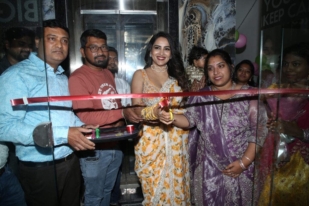 Actress Himaja Participated in Opening of Green Trends in Hyderabad 