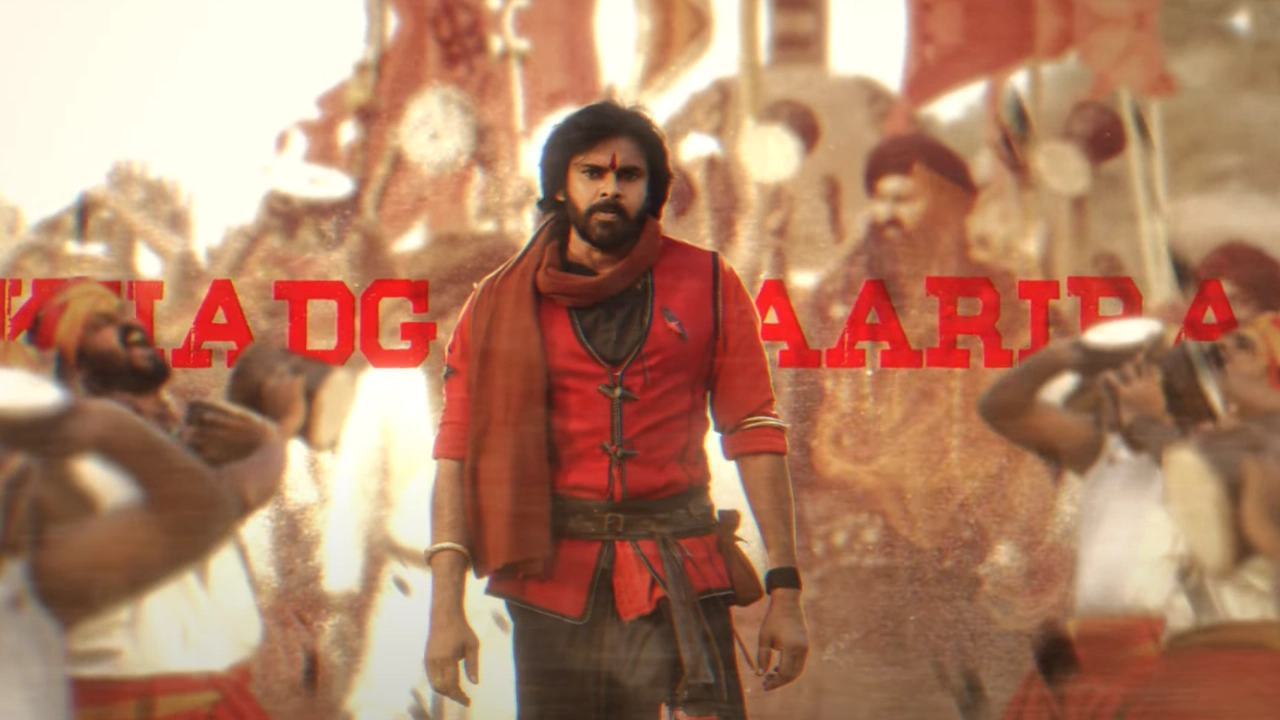 Pawan Kalyan HariHara VeeraMallu Song HD Stills