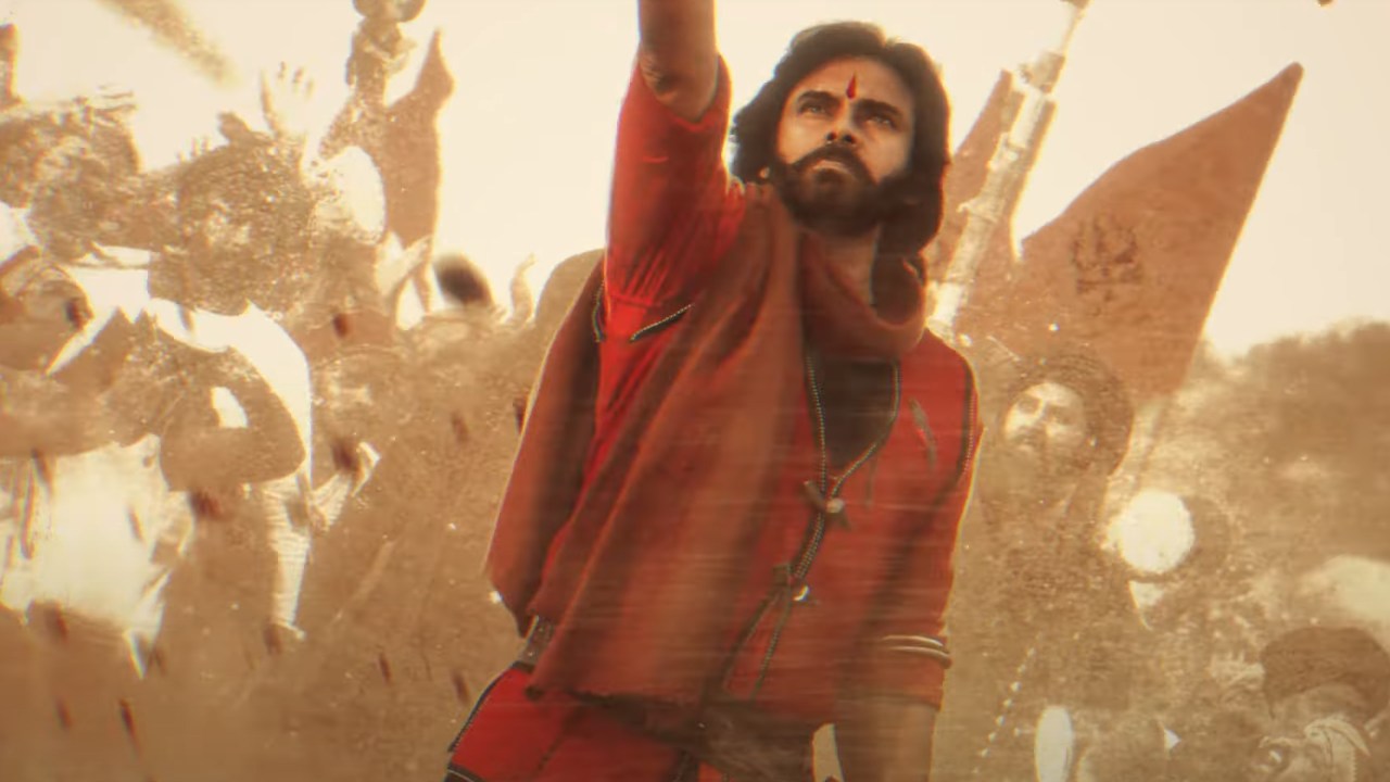 Pawan Kalyan HariHara VeeraMallu Song HD Stills