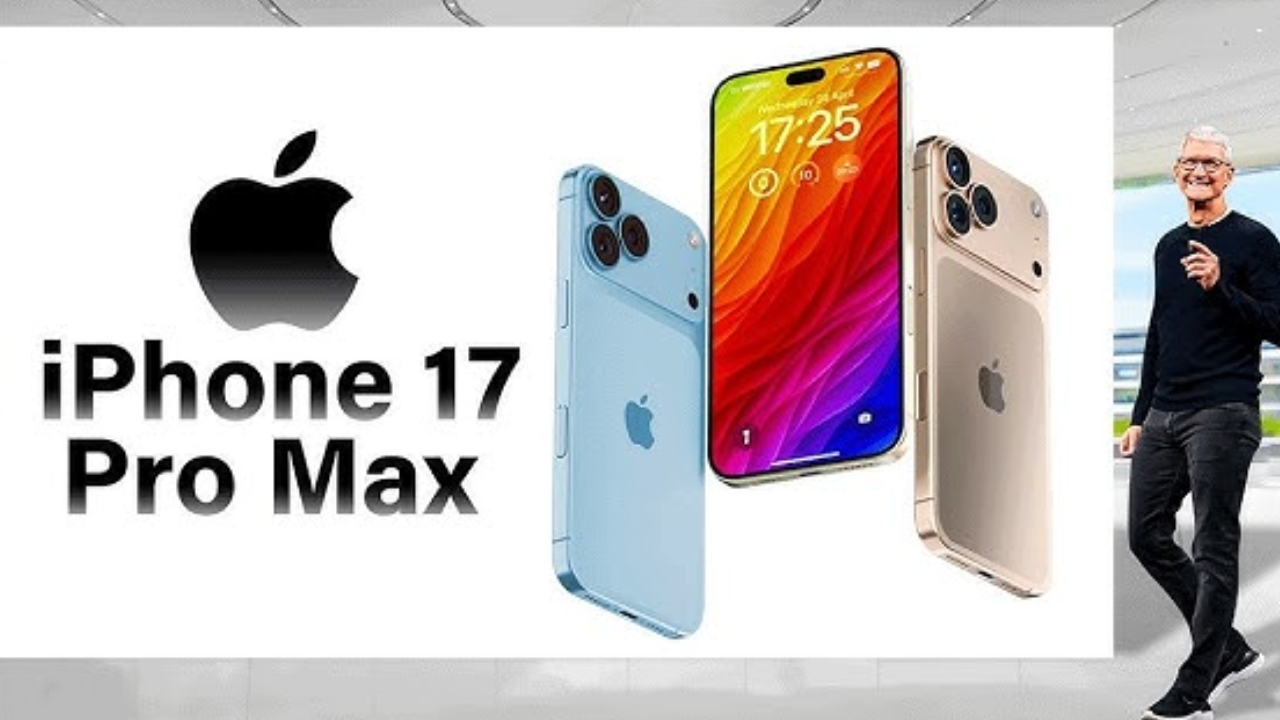 iPhone 17 Pro Max : ఆపిల్ లవర్స్కు పండగే.. ఐఫోన్ 17 ప్రో మ్యాక్స్ లాంచ్ ఎప్పుడో తెలిసిందోచ్.. డిజైన్, ధర, కెమెరా ఫీచర్లు ఇవేనా..? iPhone 17 Pro Max : ఆపిల్ లవర్స్కు పండగే.. ఐఫోన్ 17 ప్రో మ్యాక్స్ లాంచ్ ఎప్పుడో తెలిసిందోచ్.. డిజైన్, ధర, కెమెరా ఫీచర్లు ఇవేనా..?