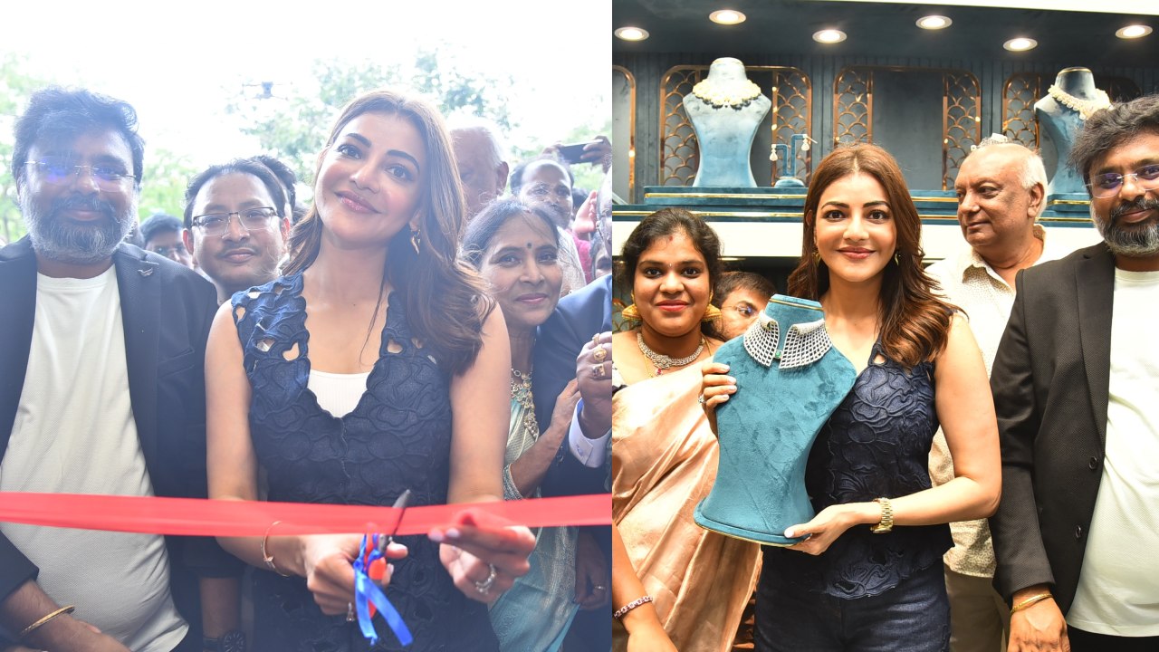 Kajal Aggarwal : షాప్ ఓపెనింగ్ లో సందడి చేసిన కాజల్ అగర్వాల్.. Kajal Aggarwal : షాప్ ఓపెనింగ్ లో సందడి చేసిన కాజల్ అగర్వాల్..