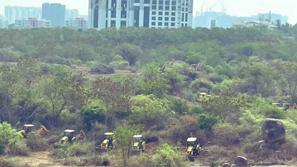 kancha gachibowli land