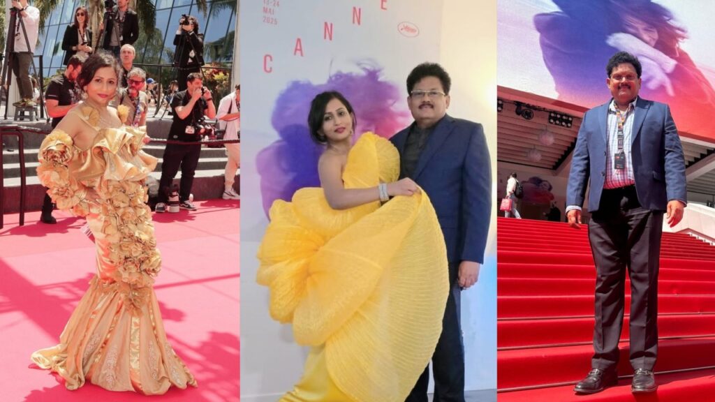 Jo Sharma and Mohan Vadapatla Participated in Cannes Film Festival with M4M Movie