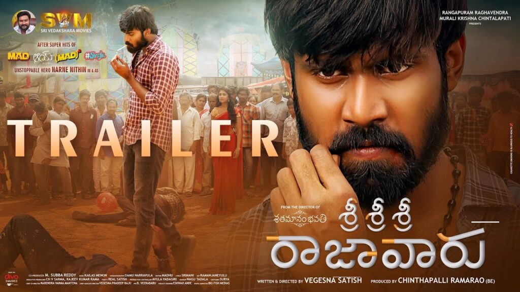 Narne Nithiin Satish Vegesna Sri Sri Sri Raja Vaaru Movie Trailer Released