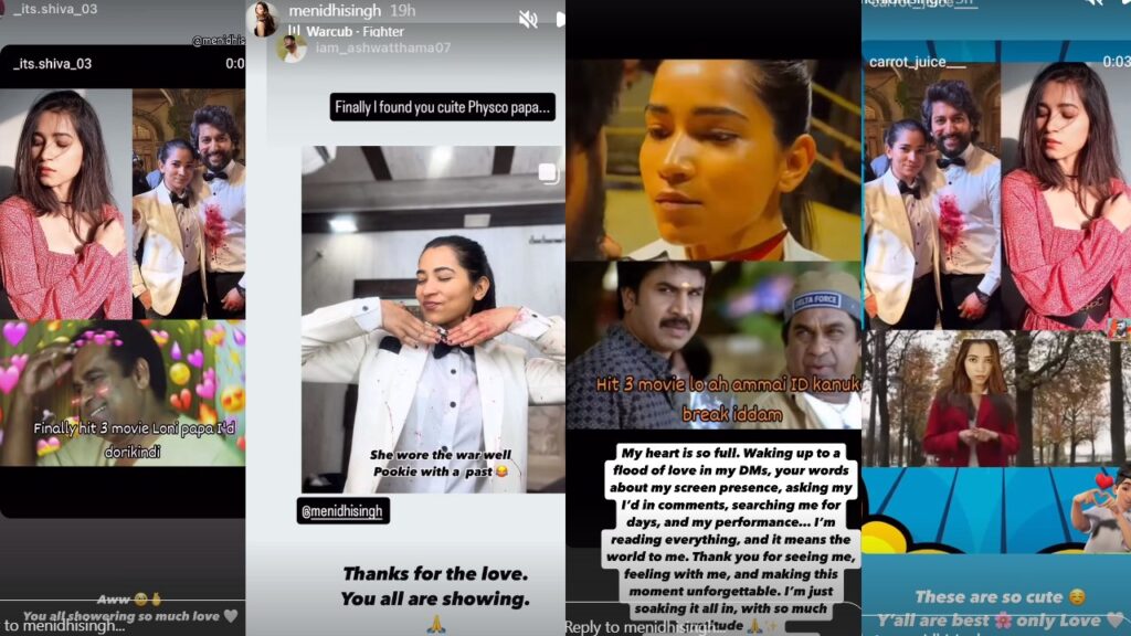 Do You Know about HIT 3 Movie Lady Actress who Fight with Nani Here Details and Instagram Account 