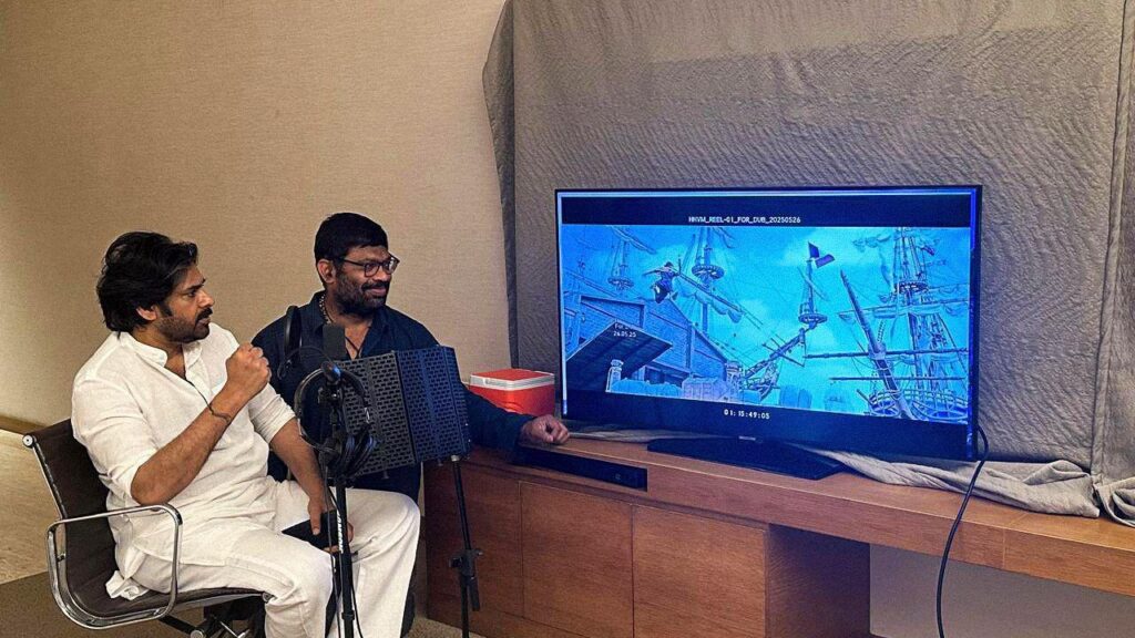 Pawan Kalyan wraps dubbing for HariHara VeeraMallu after OG Shoot
