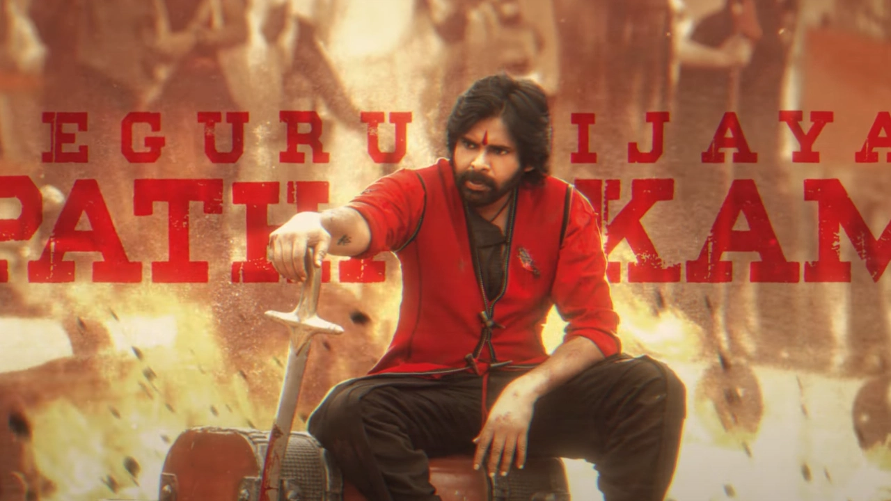 Pawan Kalyan HariHara VeeraMallu Song HD Stills