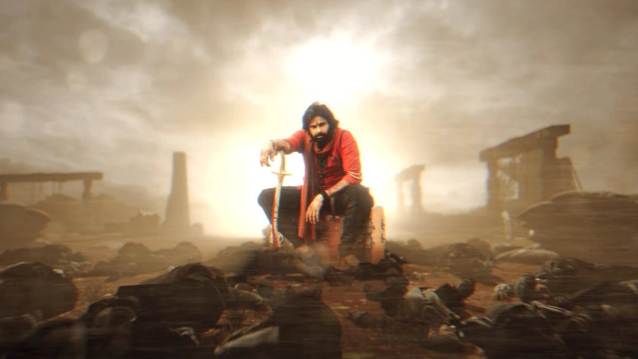 Pawan Kalyan HariHara VeeraMallu Song HD Stills