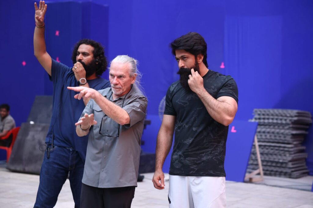 Yash Started Ramayanam Shoot Shooting Stills Released