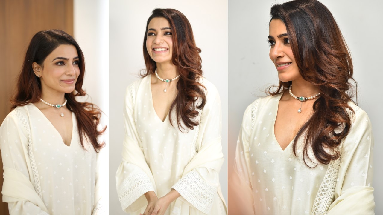 Samantha : సమంత లేటెస్ట్ ఫొటోలు చూశారా..? సింపుల్ గా పంజాబీ డ్రెస్ లో..