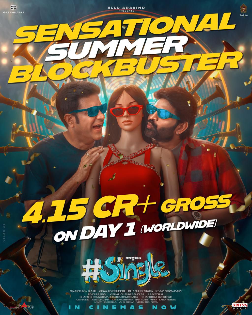 Sree Vishnu Single Movie First Day Collections 
