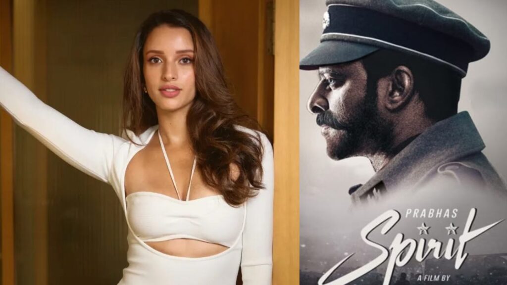 Sandeep Reddy Vanga Announced Triptii Dimri as Female Lead in Prabhas Spirit Movie