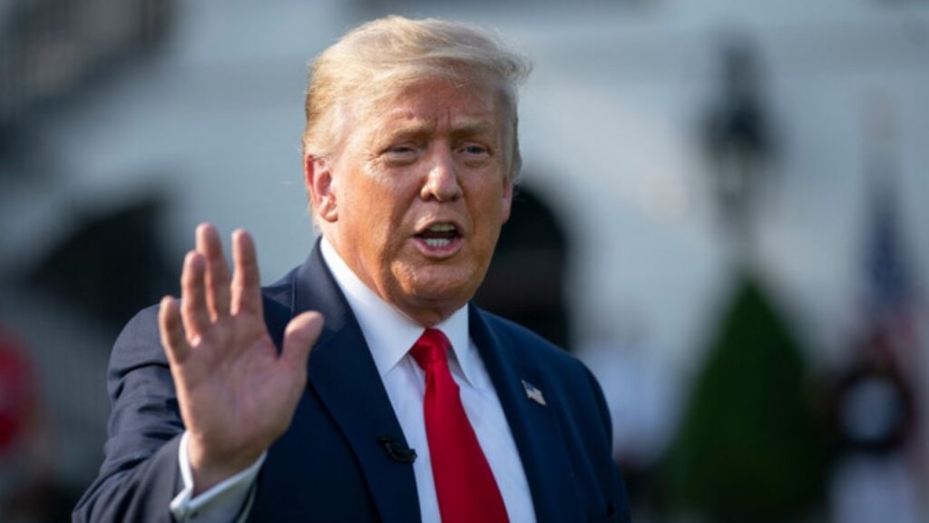 US President Donald Trump