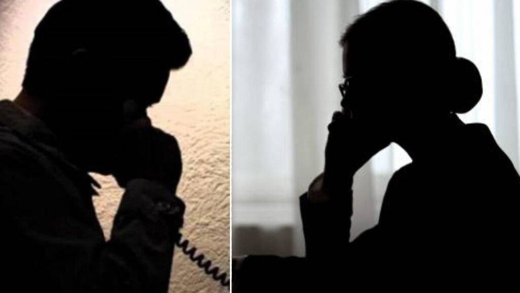young woman call