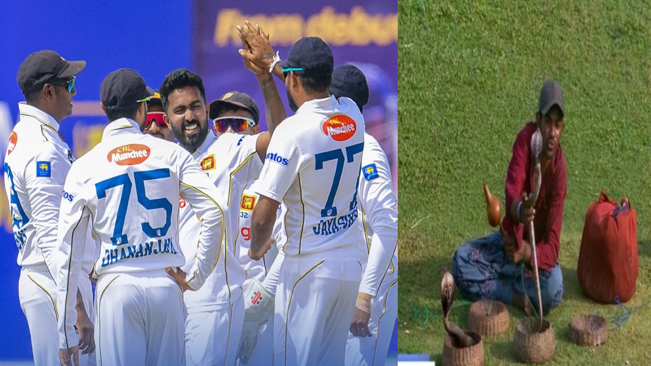 SL vs BAN : వీడెవండీ బాబు.. పాములు, కోతితో మ్యాచ్ చూసేందుకు వచ్చాడు.. SL vs BAN : వీడెవండీ బాబు.. పాములు, కోతితో మ్యాచ్ చూసేందుకు వచ్చాడు..