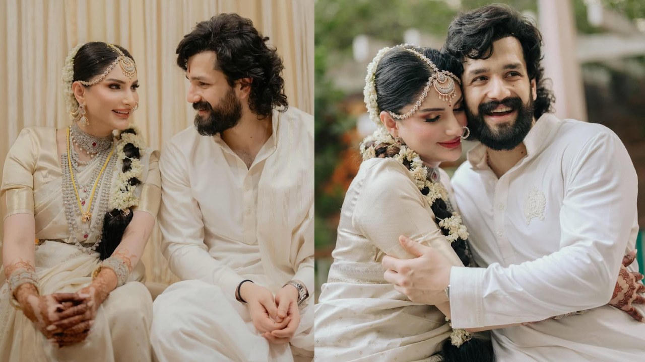 Akhil Akkineni : మొదటిసారి పెళ్లి ఫొటోలు షేర్ చేసిన అక్కినేని అఖిల్.. మరిన్ని కొత్త ఫొటోలు..