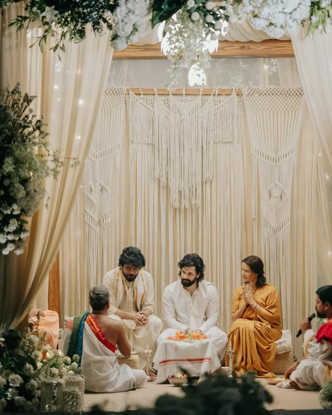 Akhil Akkineni Zainab Ravdjee Wedding Photos